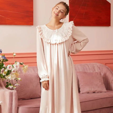 Robe de Chambre Rose Velour