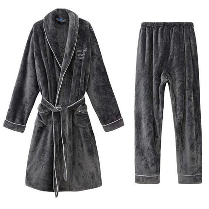 Peignoir Polaire Doux Homme
