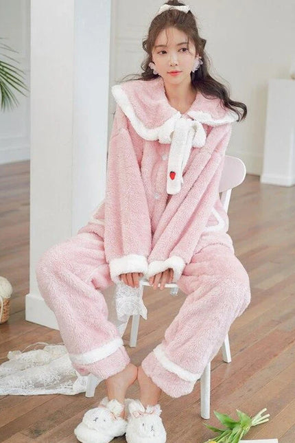 Mansikka Pehmoinen Pyjama