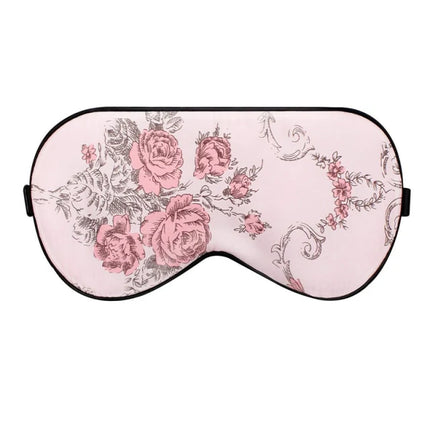 Masque Pour Dormir Imprime Floral Rose