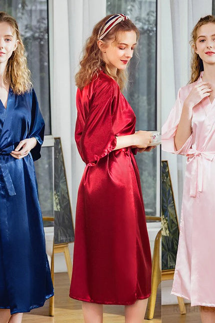 Naisten Punainen Japanilainen Kimono