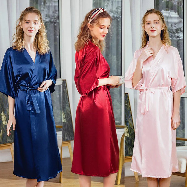 Naisten Punainen Japanilainen Kimono