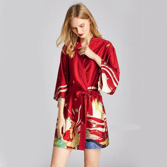 Robe de Chambre Style Kimono