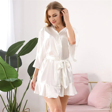 Kimono Blanc Nuit