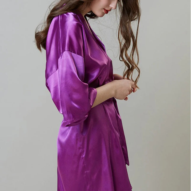 Naisten Violetti Kimono