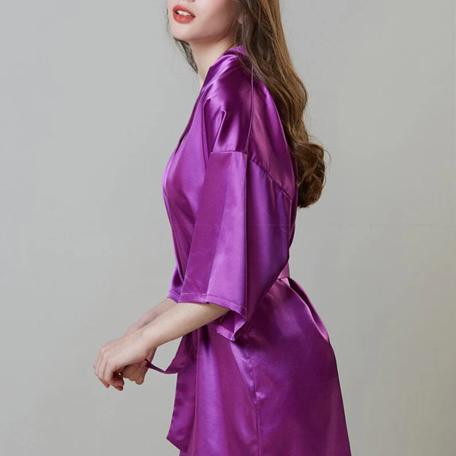 Naisten Violetti Kimono
