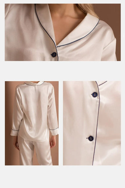 Naisten Silkki Pyjama