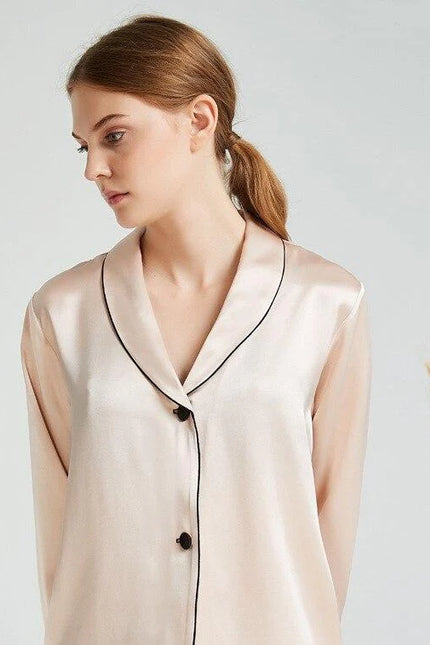 Naisten Silkki Pyjama