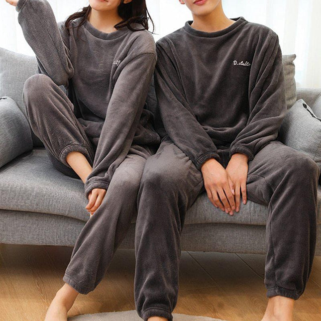 Naisten Harmaa Pehmoinen Pyjama