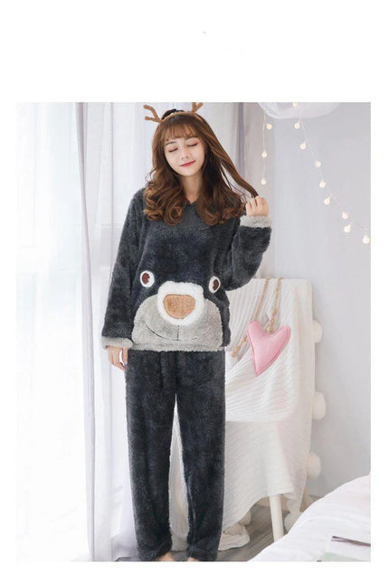 Kokonainen Fleece Pyjama