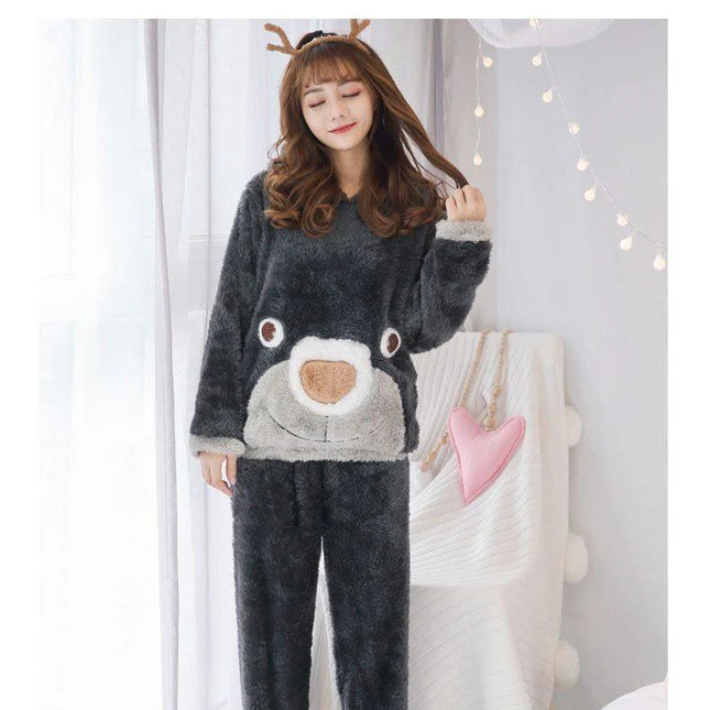 Kokonainen Fleece Pyjama
