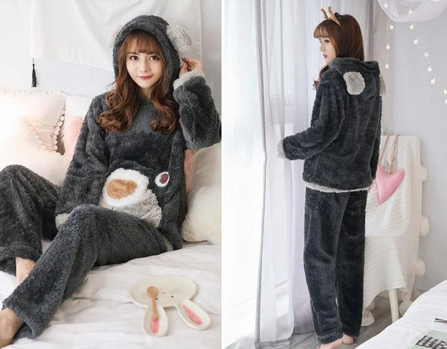 Kokonainen Fleece Pyjama