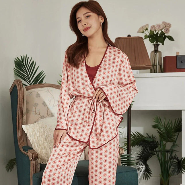 Ensemble Pyjama Kimono Femme