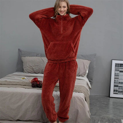 Pyjama Polaire Couple-Peignoir Avenue