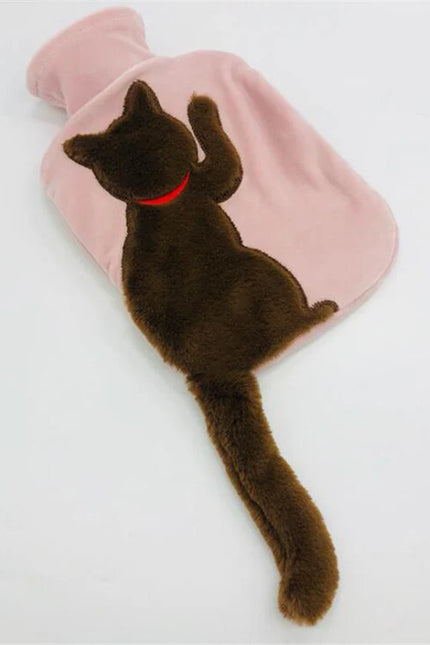 Bouillotte Chat Rose