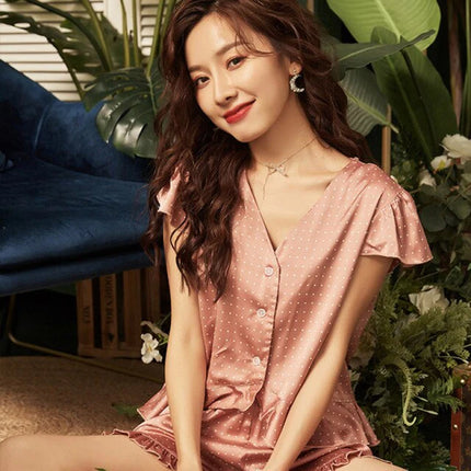 Pyjama Fluide Rose Pâle