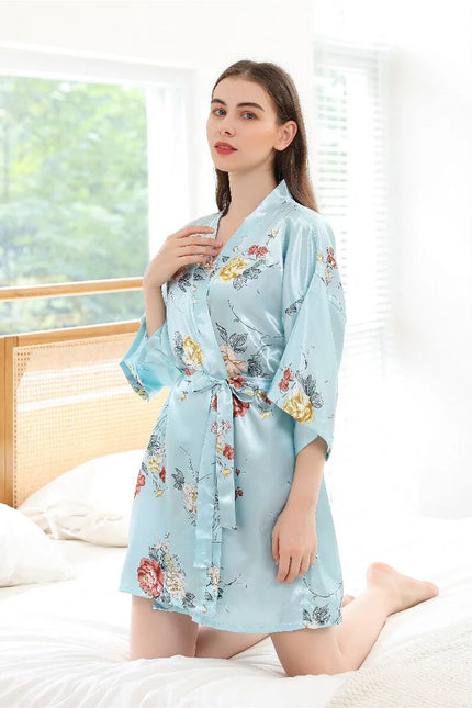 Kimono Fleuri Nuit