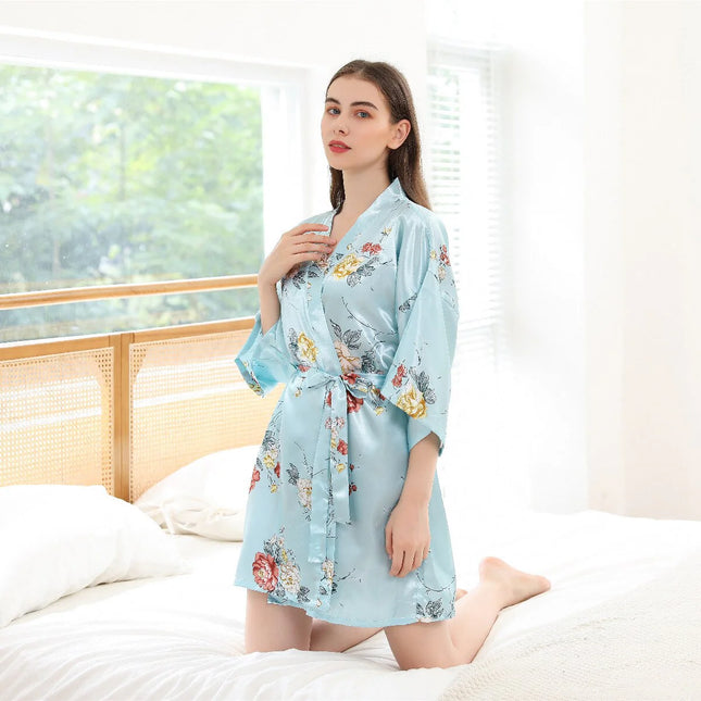 Kimono Fleuri Nuit