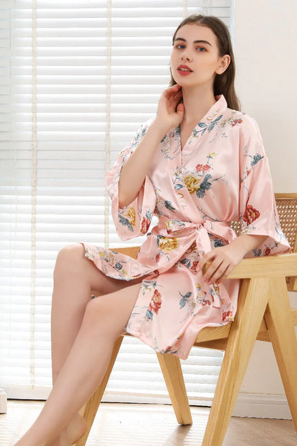 Kimono Court Fleuri