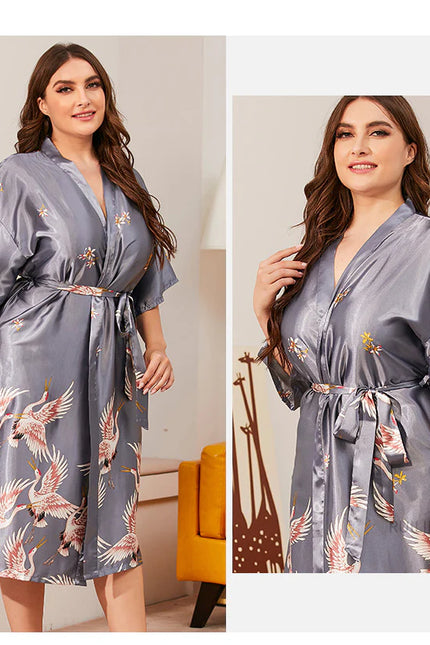 Isokokoinen Naisten Japanilainen Kimono