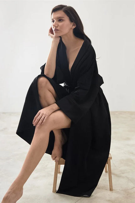 Puuvilla Kimono Kylpytakki