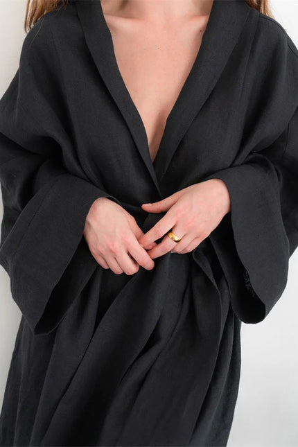 Puuvilla Kimono Kylpytakki