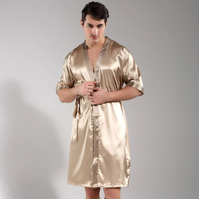 Long Kimono Dressing Gown