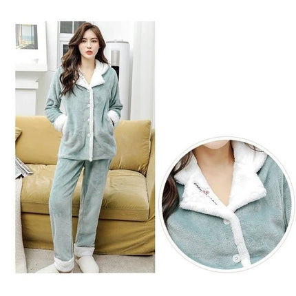 Sininen Pehmoinen Pyjama